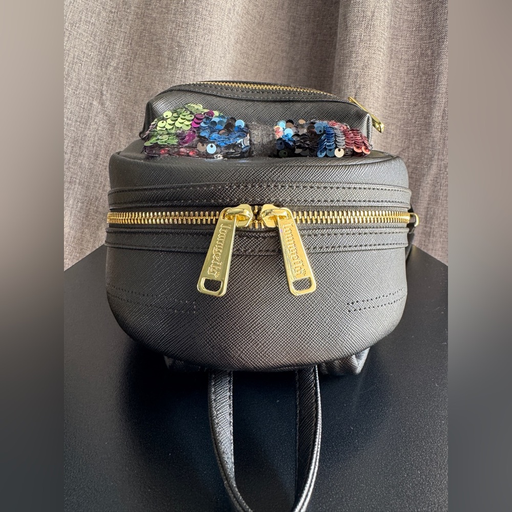 Loungefly Mini Backpack and Card Wallet - Picture 6 of 9